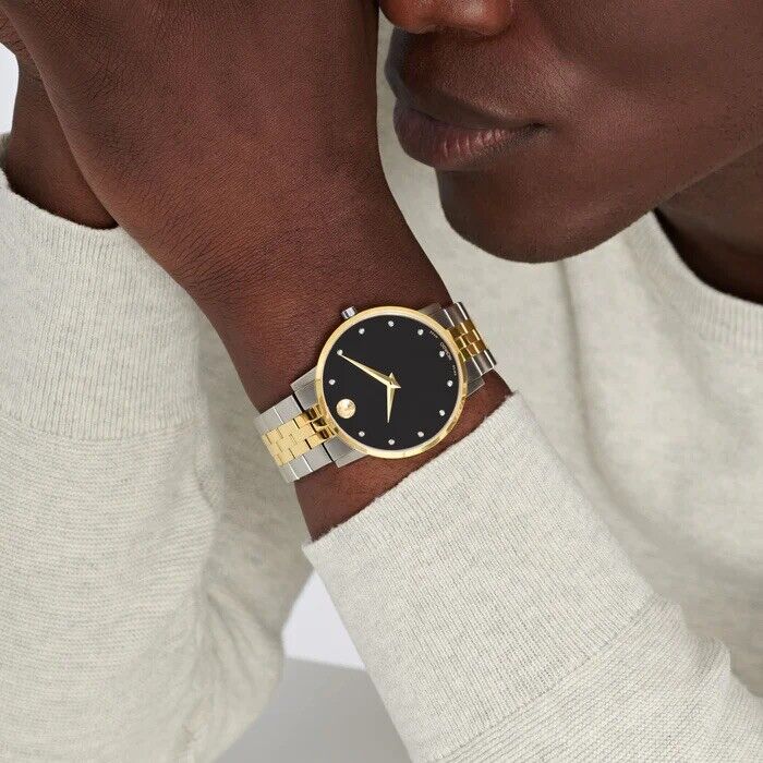 Men's Movado Museum Two-Tone Watch - 0606879